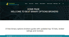 Desktop Screenshot of bestbinaryoptionsbrokers.net